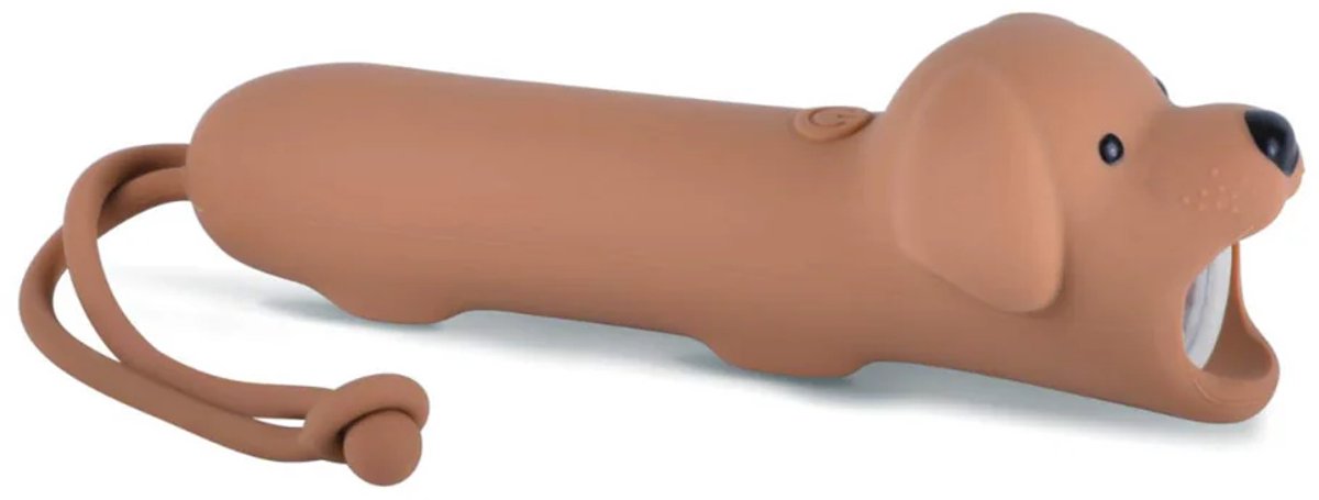 RABBIT & FRIENDS Silicone flashlight - dog