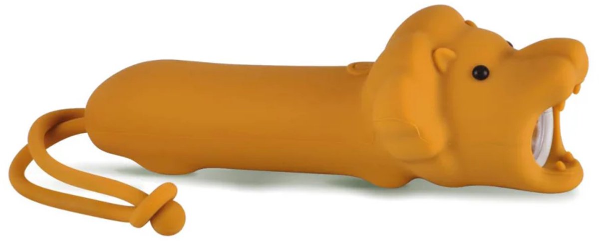 RABBIT & FRIENDS Silicone flashlight - lion