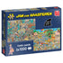 JUMBO Puzzel 2x 1000st.- Jan van Haasteren - De muziekwinkel & vakantiekriebels