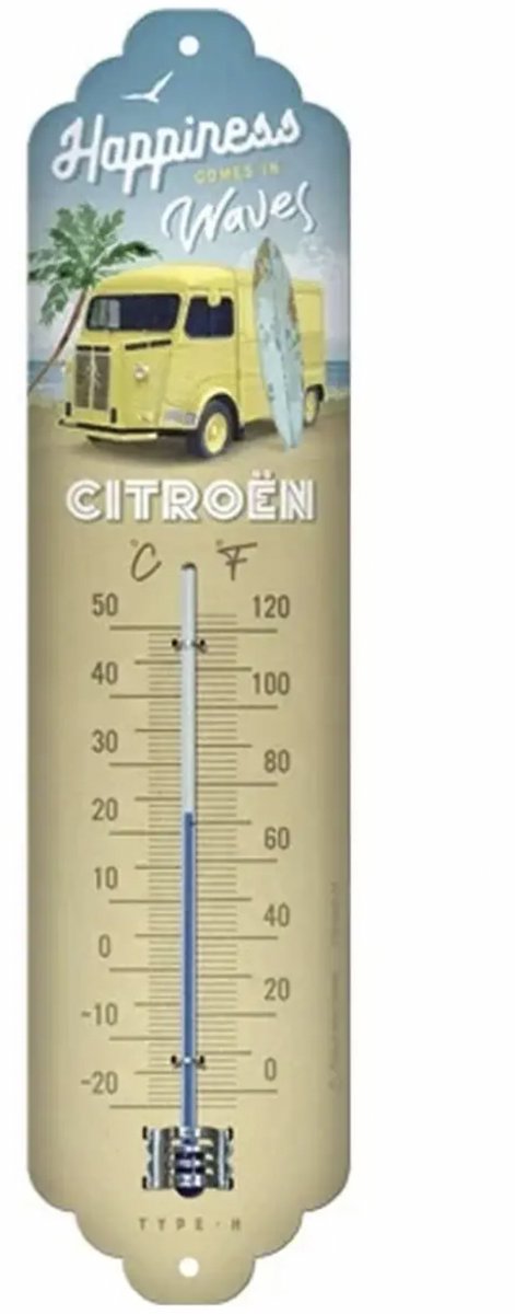 Thermometer - Citroen happiness comes in waves