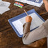 KIDYWOLF Kidy draw pro tekenbord verlicht-  blauw