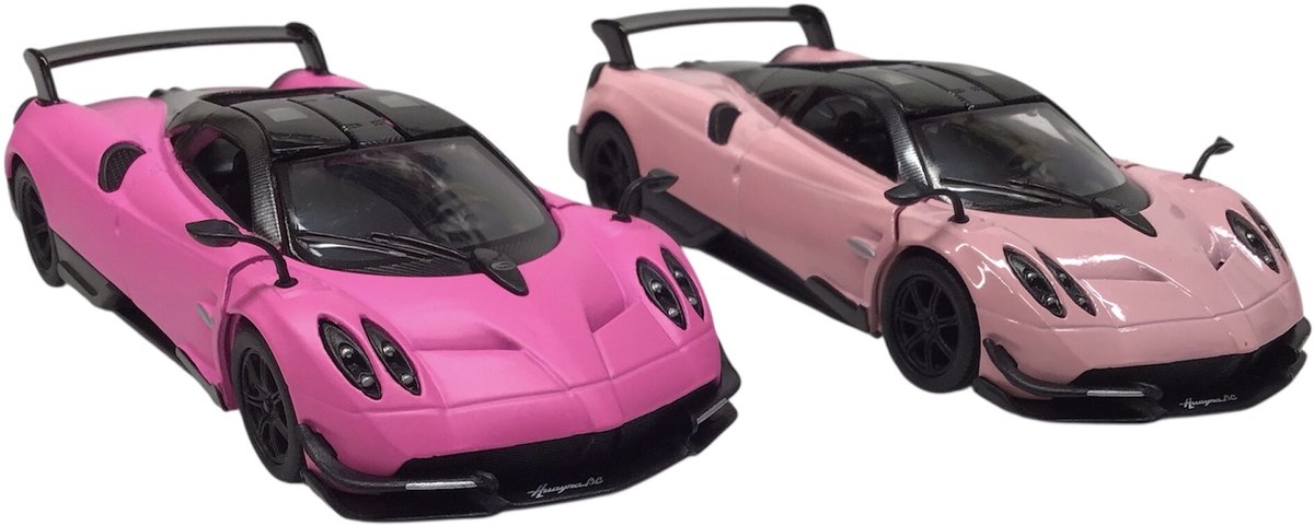 KINSMART 2016 Pagani Huayra BC die cast - pull back roze
