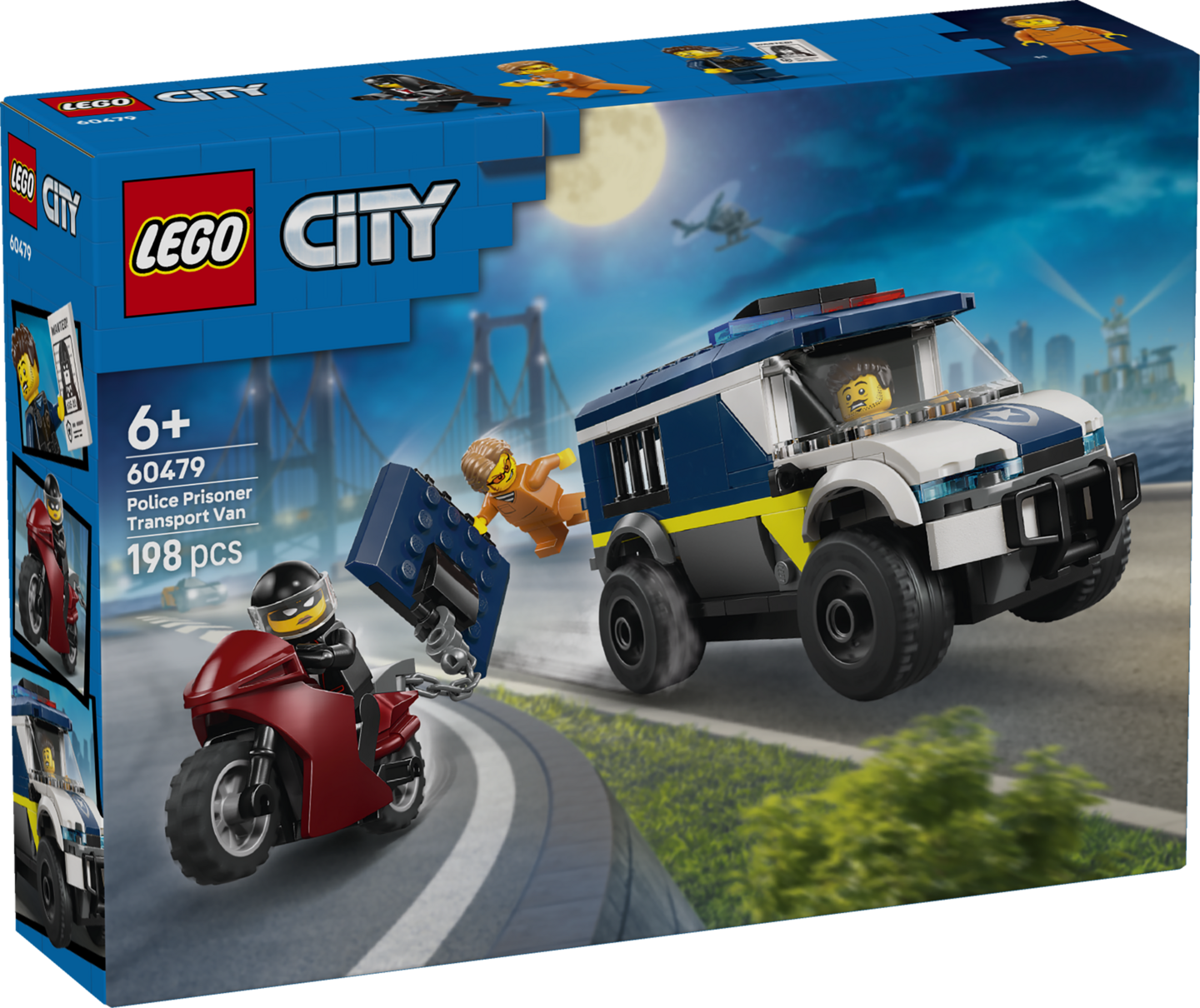 LEGO City 60479 - politie gevangenentransport