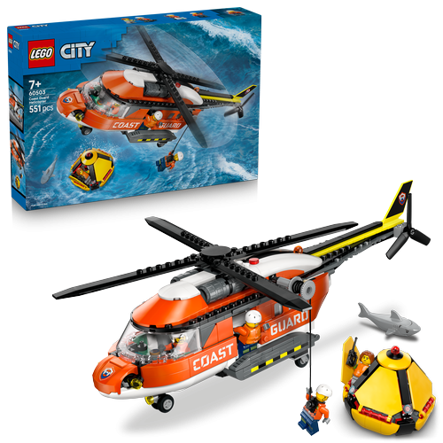 LEGO City 60503 - kustwacht helikopter