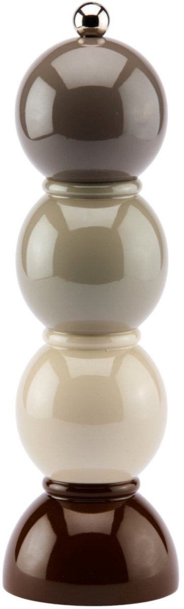 ADDISON ROSS Bobbin zout- of pepermolen 24cm - multi grey