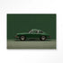 Green Porsche - 80x120cm - in kader glas