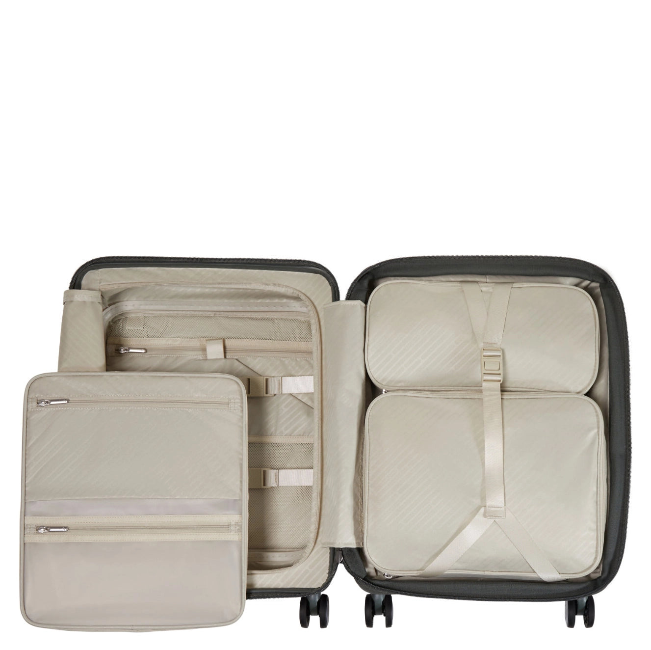 SAMSONITE PARALUX spinner reiskoffer uitbreidbaar 55x20cm - olijfgroen 55 x 39 x 26 cm