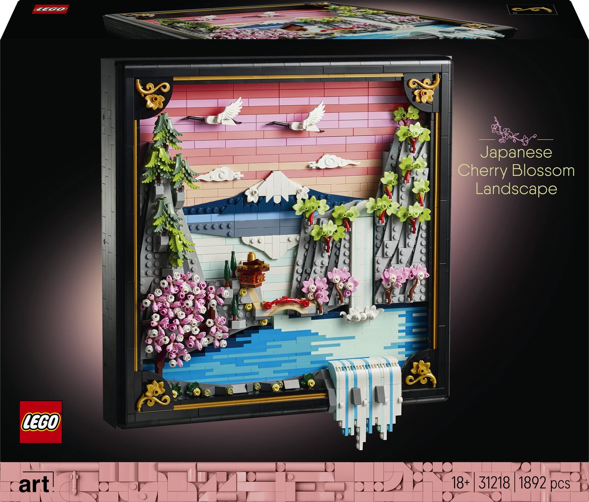 LEGO Art 31218 - landschap met japanse kersenbloesems