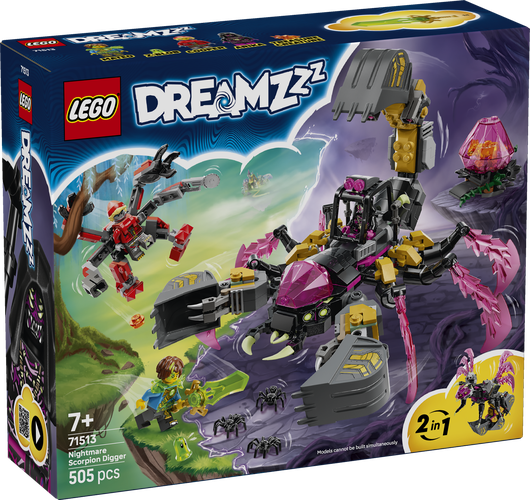LEGO Dreamzzz 71513 - nachtmerrie schorpioenengraver