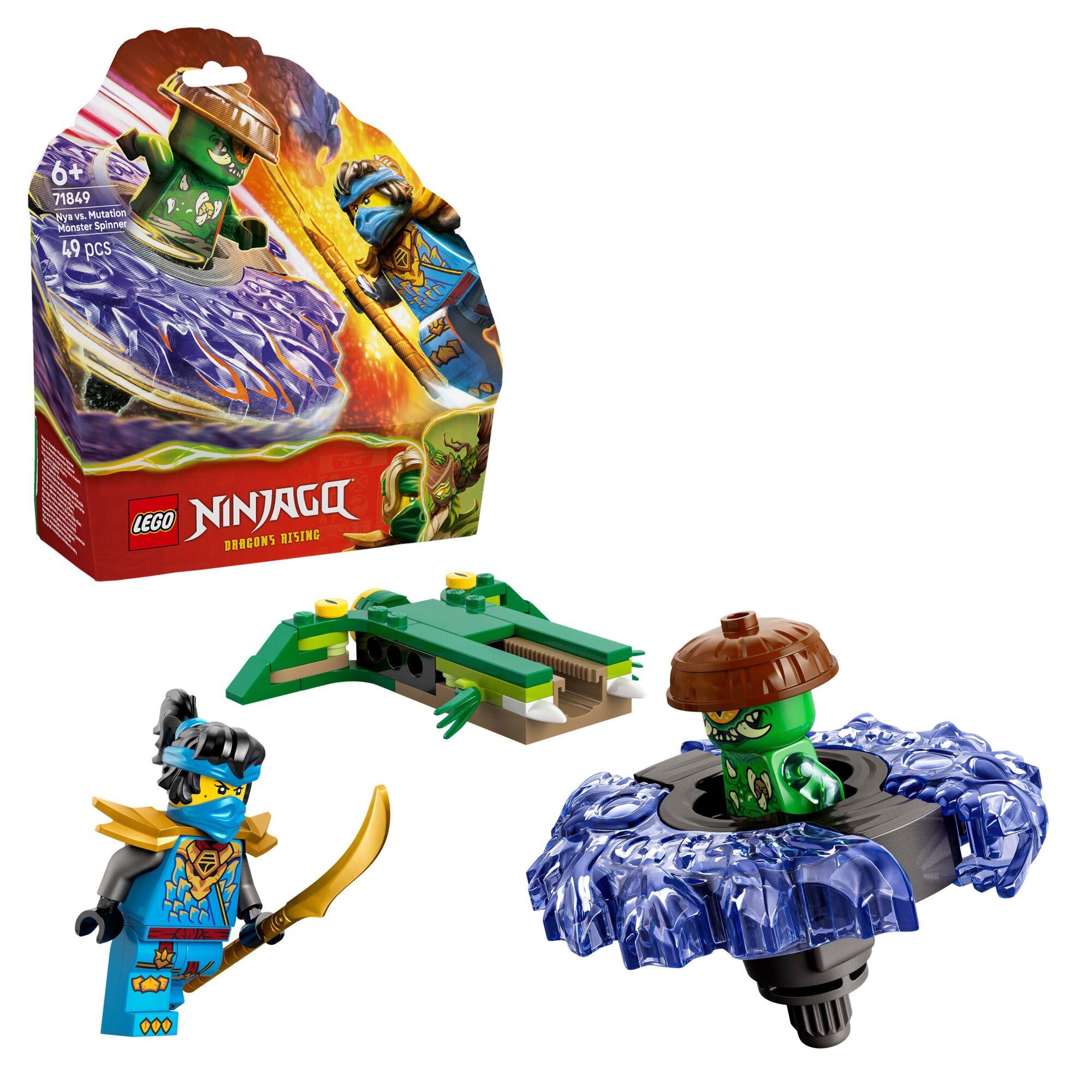 LEGO Ninjago 71849 - Nya vs. mutatiemonster in spinner