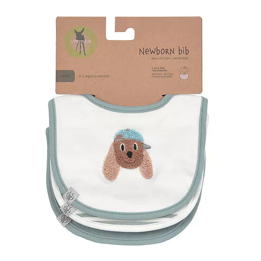 LASSIG Newborn slabbetjes 3st. - Tiny Team Dog