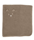 PERICLES Deken wieg bear chocolate - 75x100cm