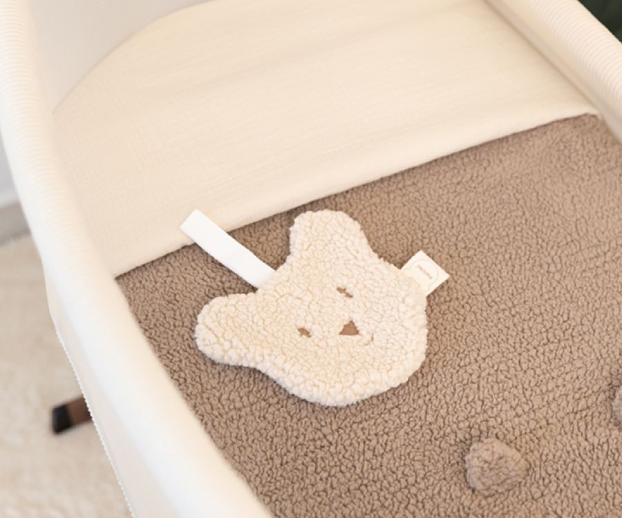 PERICLES Fopspeendoekje bear creme