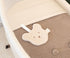 PERICLES Fopspeendoekje bear creme