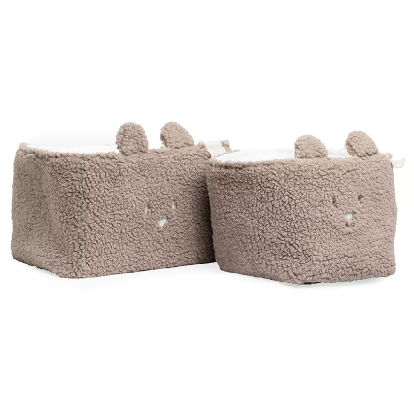 PERICLES Storage bag set - bear chocolate
