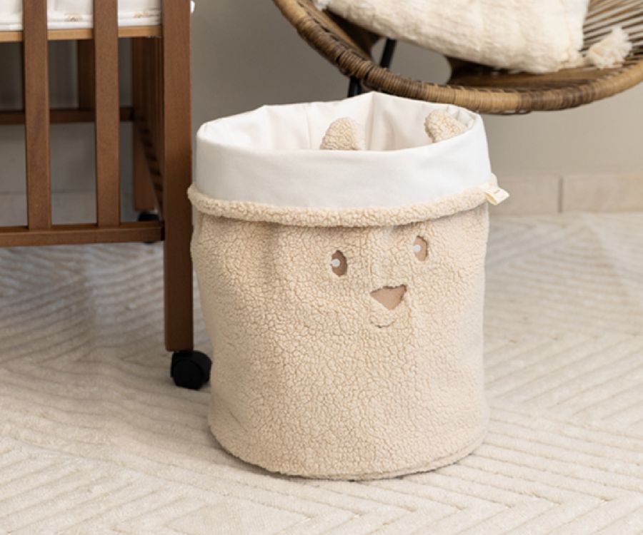 PERICLES Storage bag L - bear creme