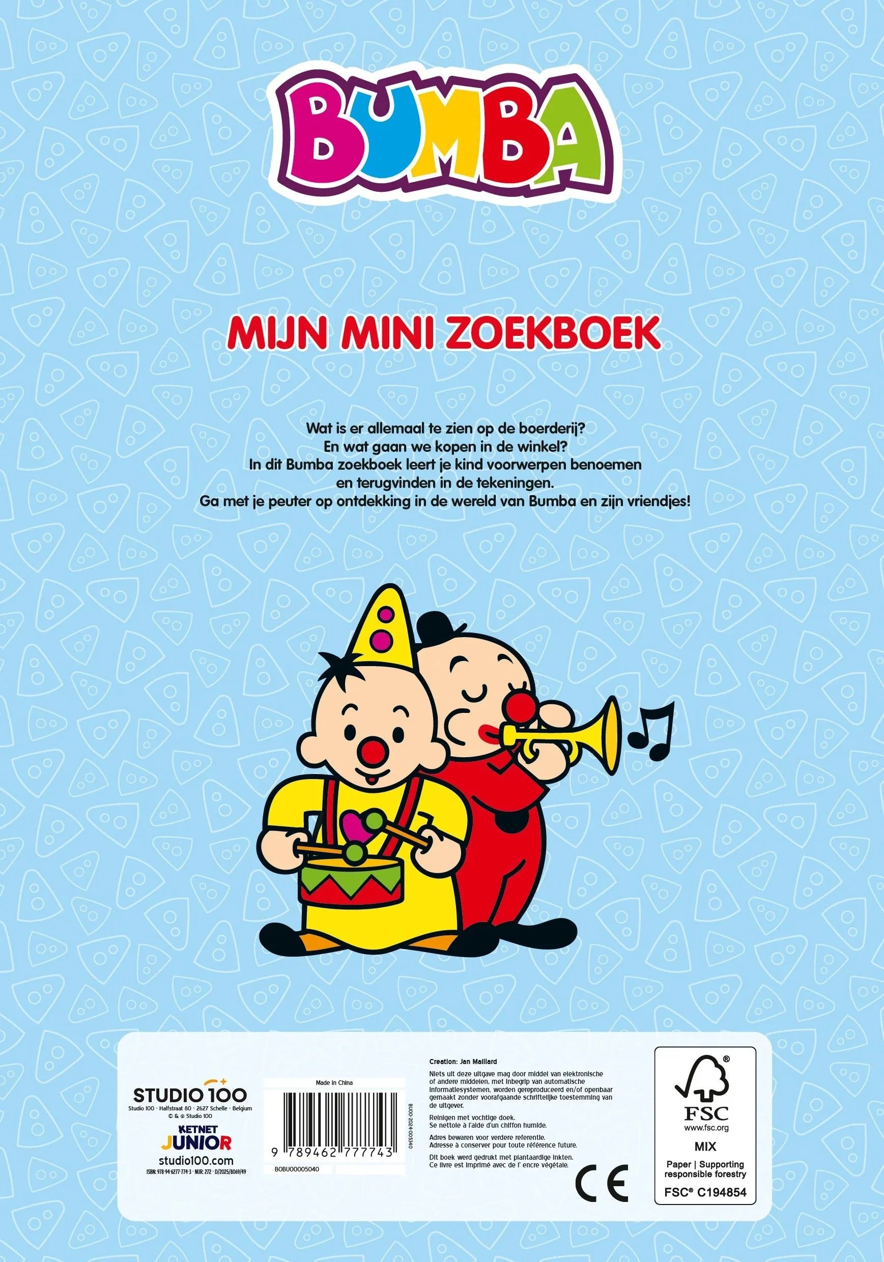 BUMBA - Mijn mini zoekboek