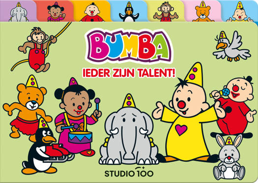 BUMBA Kartonboek - Ieder zijn talent