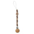 PERICLES Fopspeenketting - bruine beer
