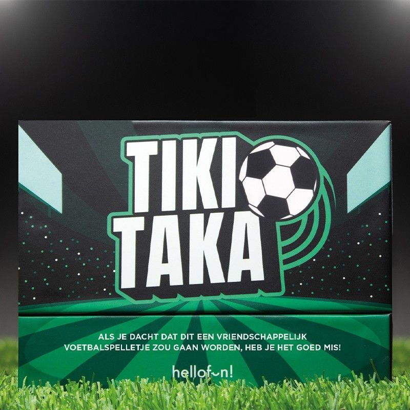 HELLO FUN! Tiki taka - Voetbal party game