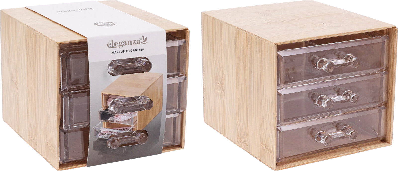 Make up organiser - bamboe