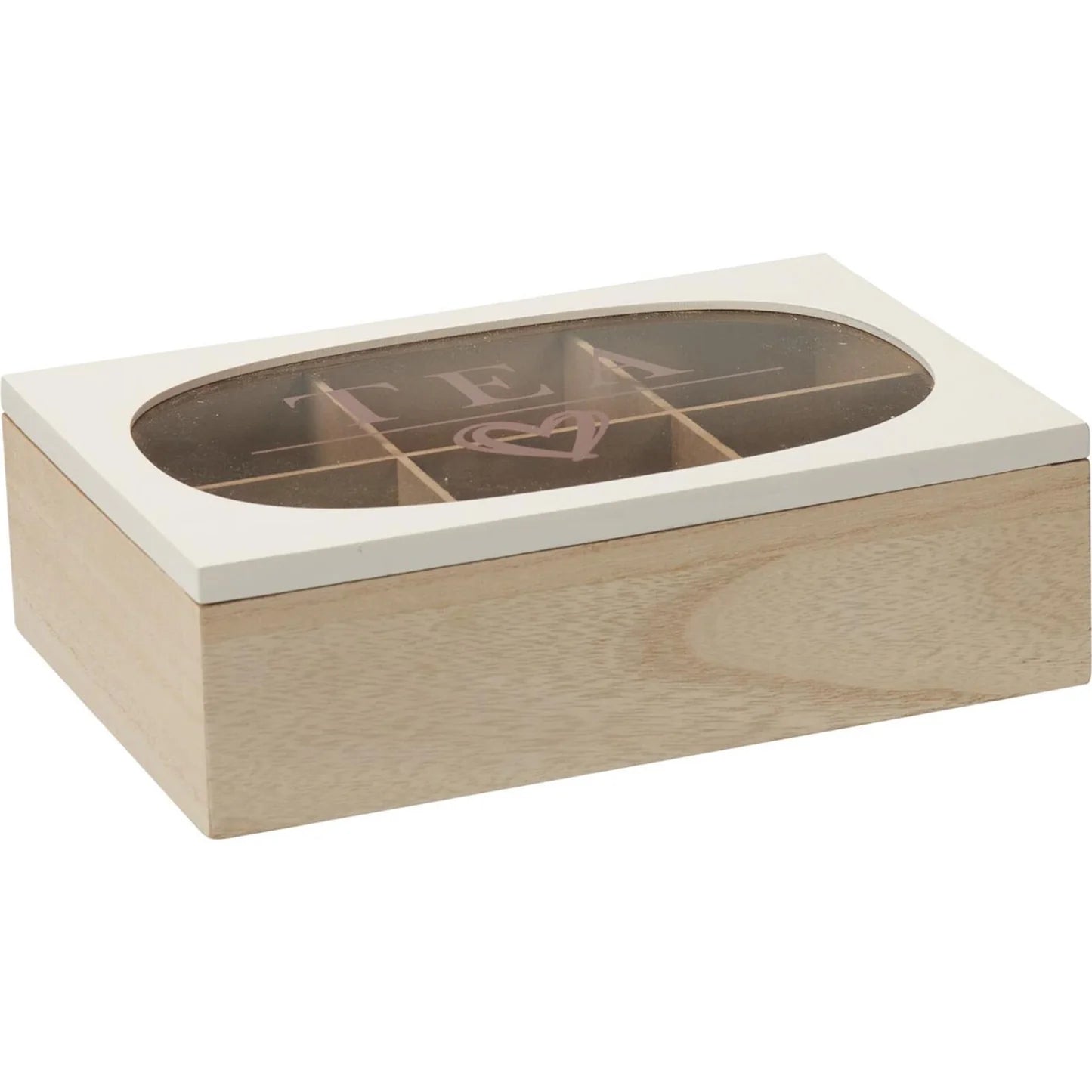 Theedoos - 24x16cm - ass.  (prijs per stuk)