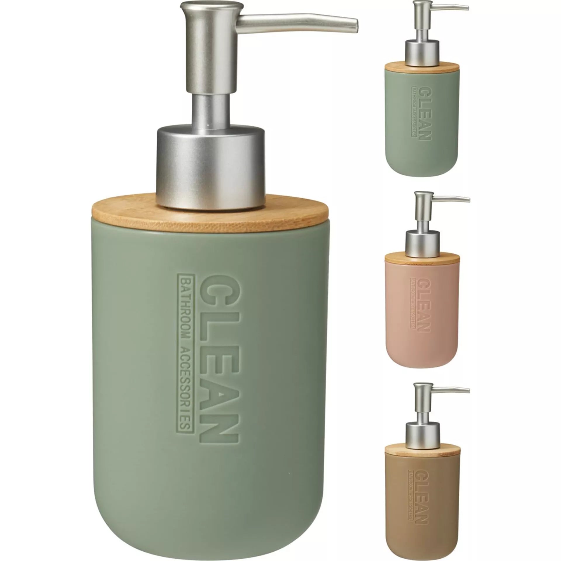 Zeepdispenser PS 300ml - ass.  (prijs per stuk)