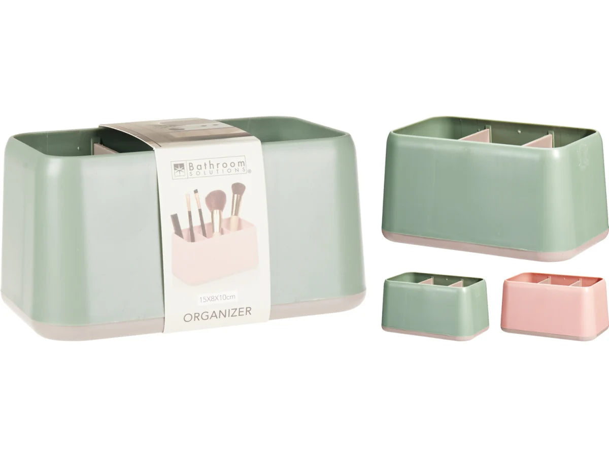 Organiser - 15x8x9,8cm - ass.  (prijs per stuk)