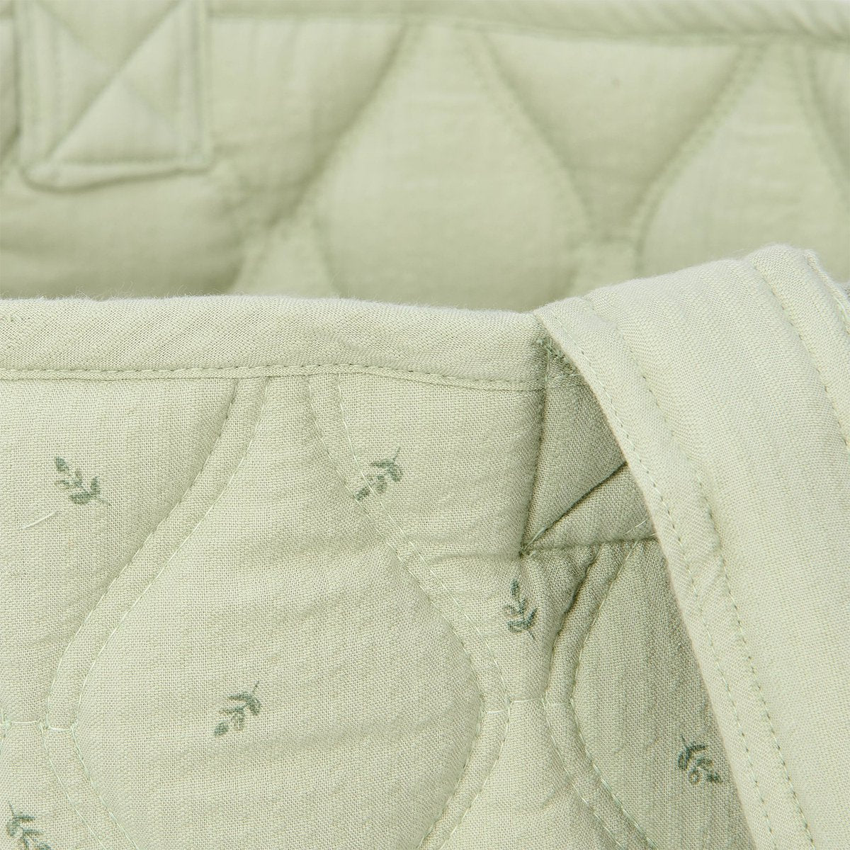 LITTLE DUTCH Opbergmand groot - Pure Sage - groen