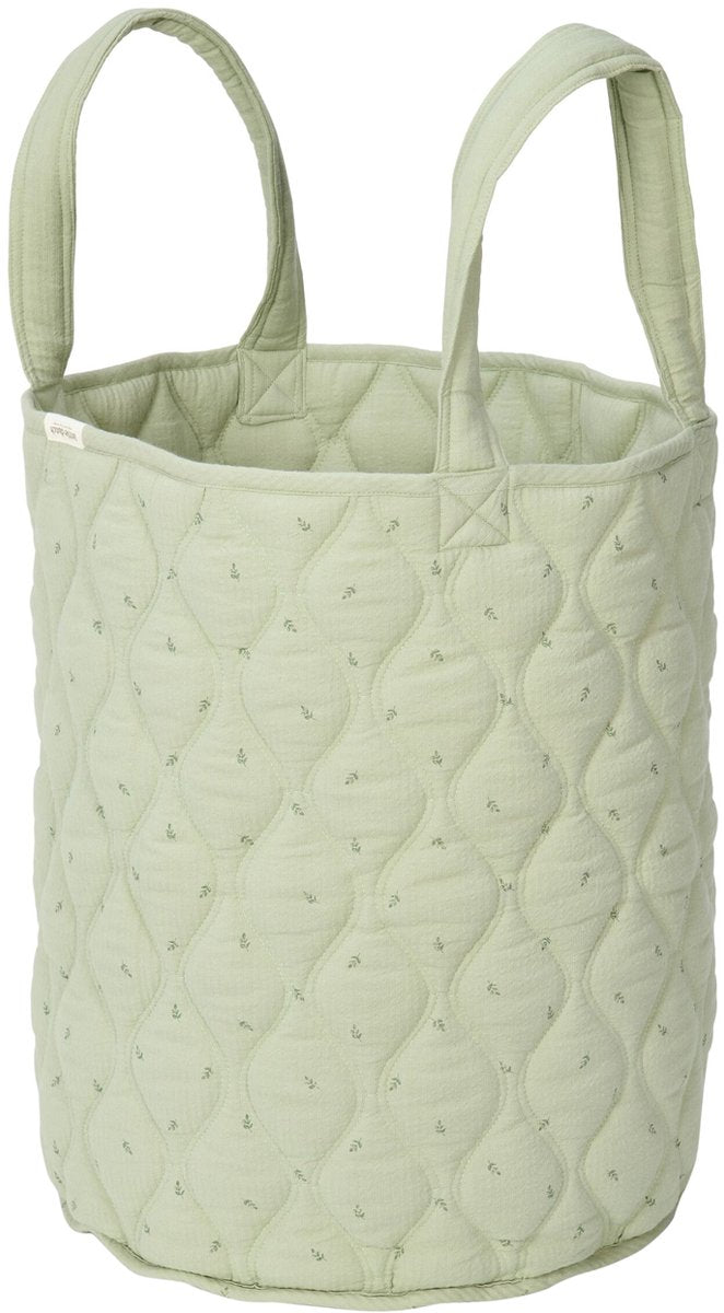 LITTLE DUTCH Opbergmand groot - Pure Sage - groen