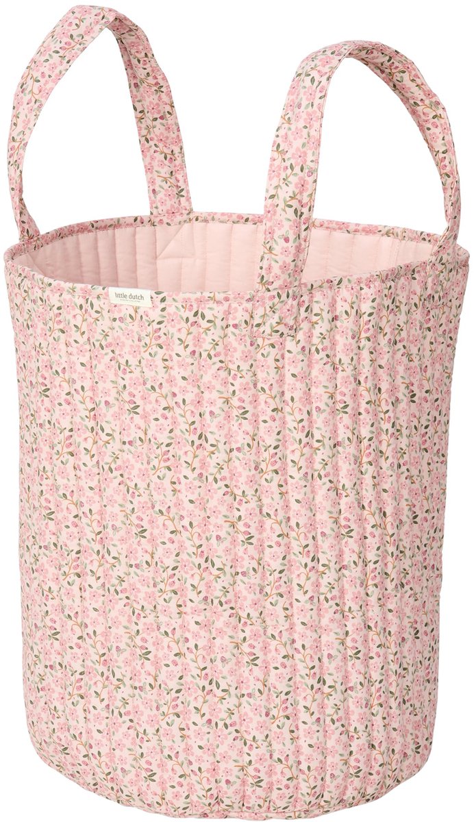 LITTLE DUTCH Opbergmand groot - Fairy Floral - roze