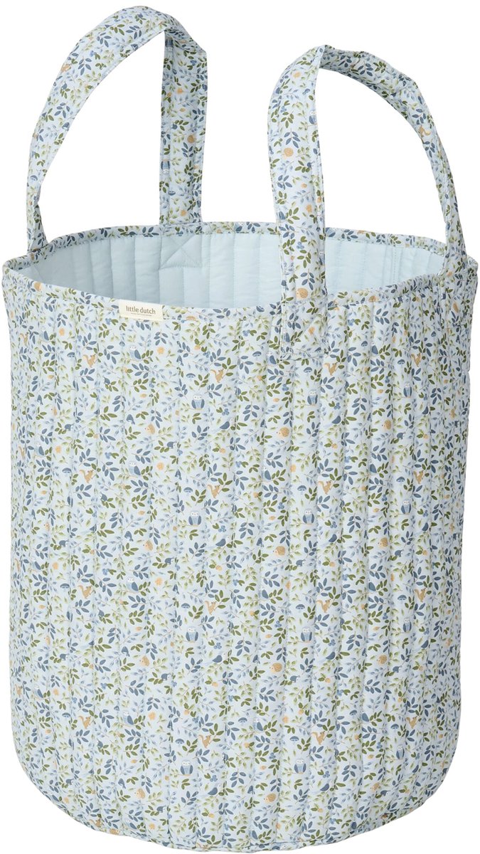 LITTLE DUTCH Opbergmand groot - Forest Adventure - blauw