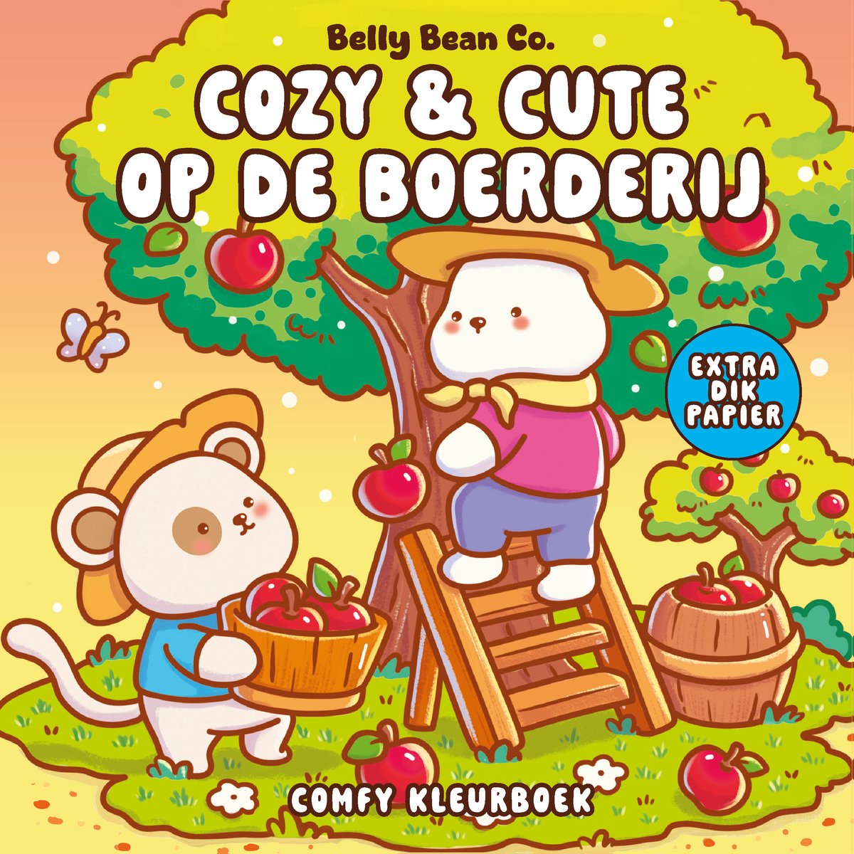 Cozy & Cute kleurboek - Op de boerderij