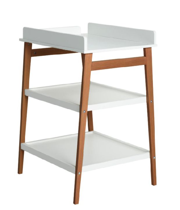 QUAX Hip luiertafel - clay/ walnut