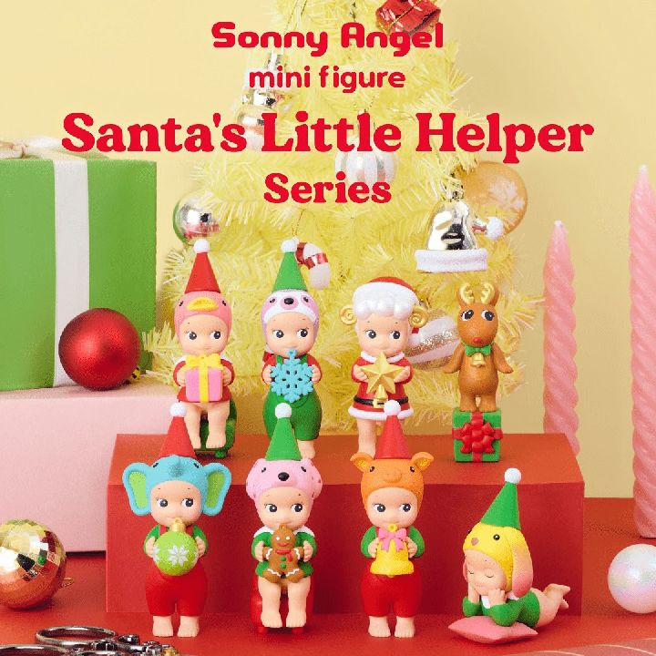 SONNY ANGEL Santa's little helper - Christmas 2025  (prijs per stuk)