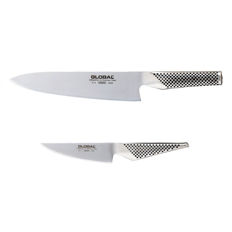GLOBAL Messenset koksmes 20cm + officemes 11cm - G201 (G2/Gs1)