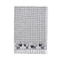 SAMUEL LAMONT Poli-dri theedoek jacquard - black/ sheep