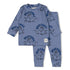 FEETJE Willy Walrus pyjama - blauw - 86