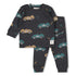 FEETJE Ricky Racer pyjama - antraciet mel.- 62