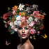 Glasschilderij cinderella - 80x80cm