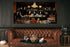 Glasschilderij maffia gekleurd - 160x80cm