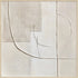 Canvas handgeschilderd Artestiek Wit - 60x60cm - incl. lijst