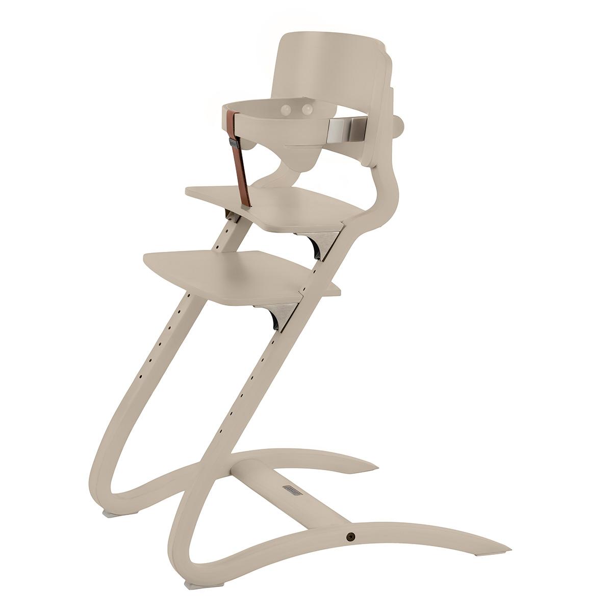 LEANDER Safety bar highchair - cappuccino