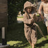 LEANDER Badjas organic woodland 5-6j - mocca