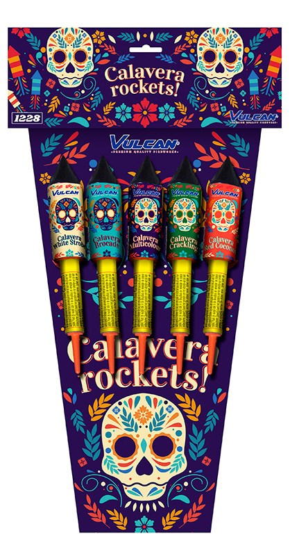 VULCAN Vuurwerk Calavera Rockets