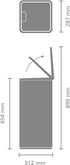 BRABANTIA Bo Touch bin 30L - soft beige