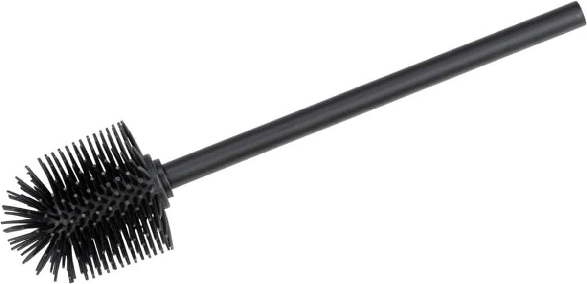 WENKO Vervangborstel silicone 80mm - zwart