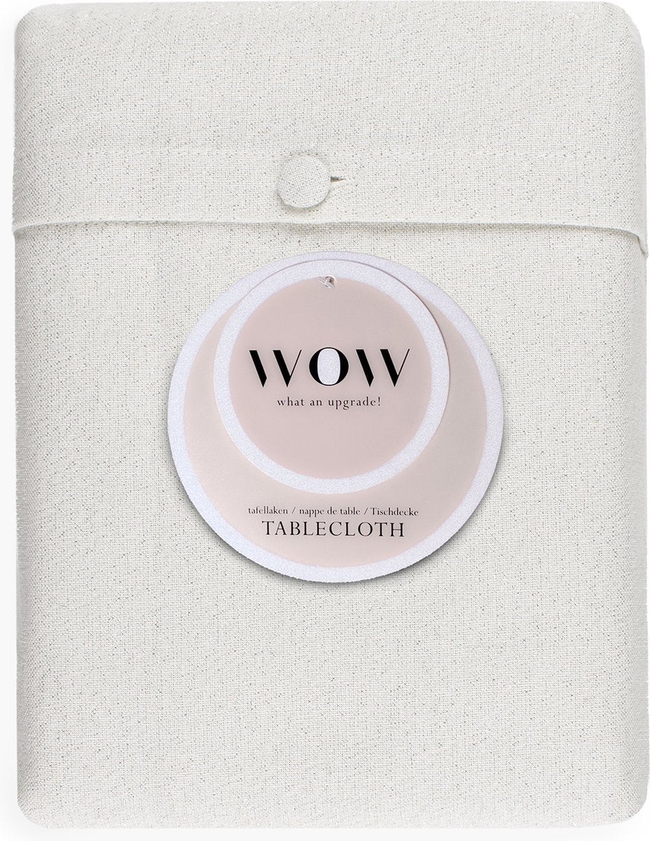 WOW Tafelkleed - 150x300cm - glow champagne