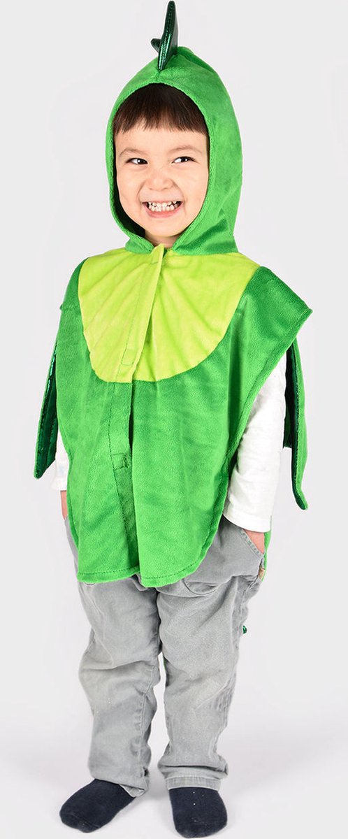 DEN GODA FEN Verkleedkledij - dino mini cape - 1/4j