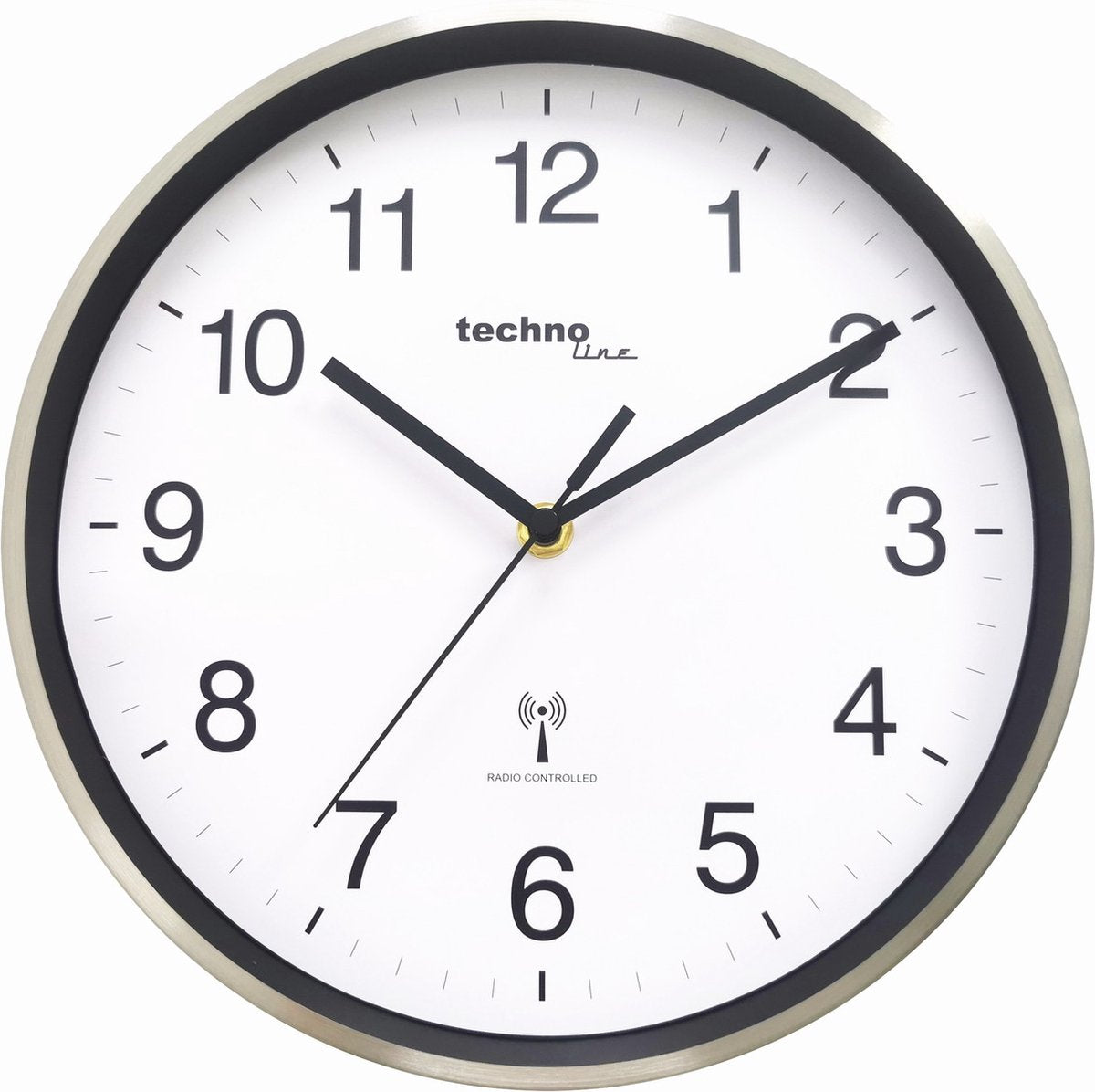 TECHNOLINE Wandklok zwart - 25 cm - WT8925